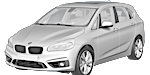 BMW F45 U0249 Fault Code